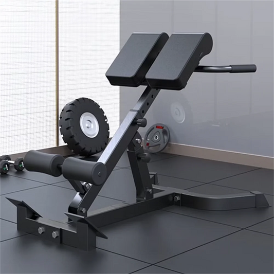 Folding Hyperextension Bench Roman Chair For Core Back Training