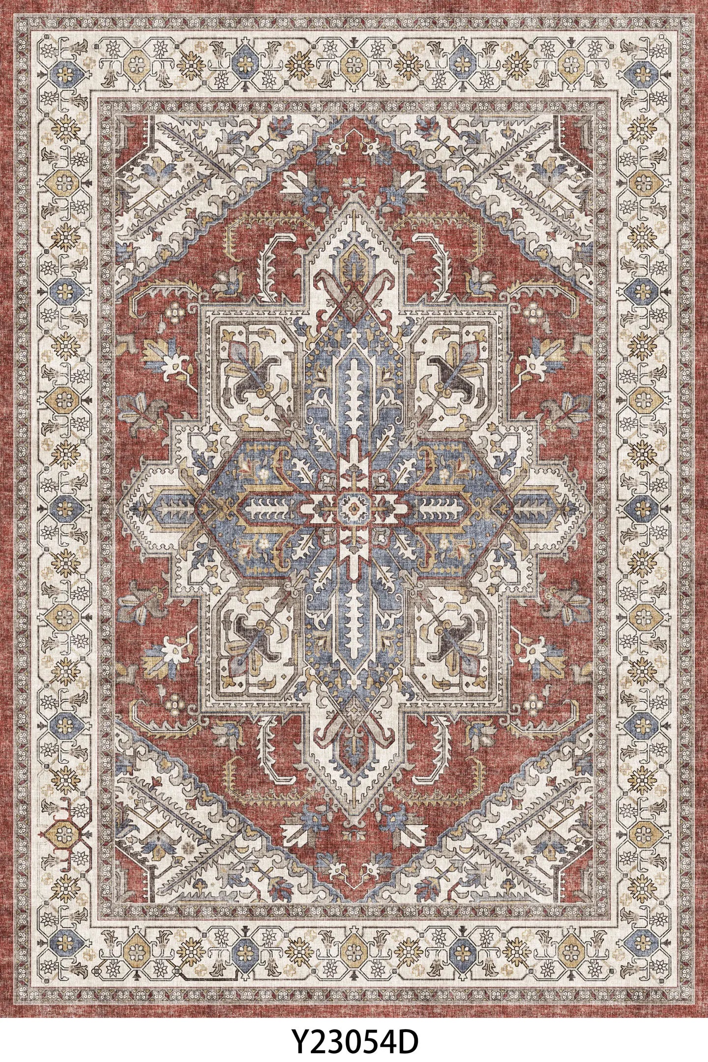 NONED Kilim Wool Silk Turkish Persian Rug Geometric Living Room