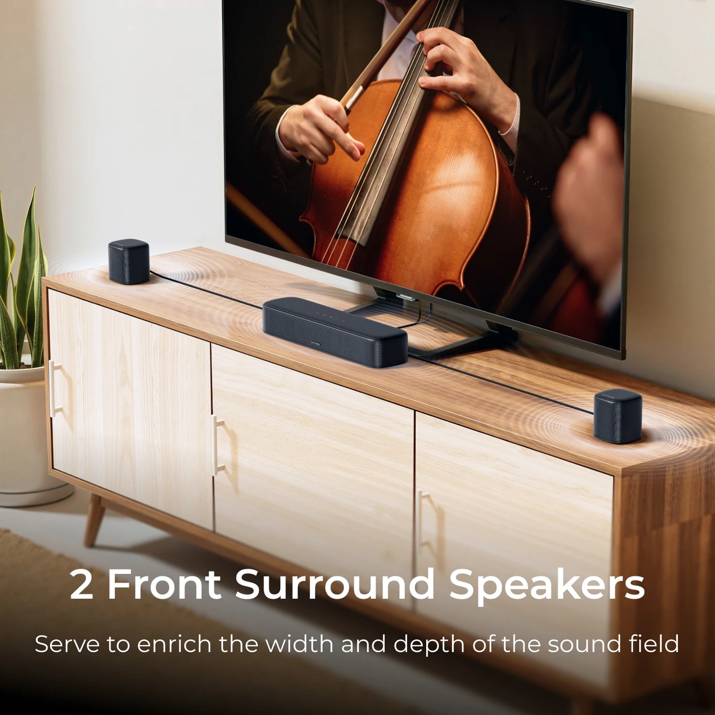 ULTIMEA Aura S4T 7.1 Channel Surround Soundbar With Subwoofer