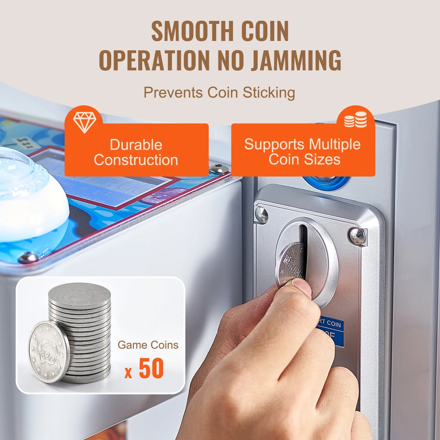 SucceBuy Claw Machine With Precision Grip Arcade Prize