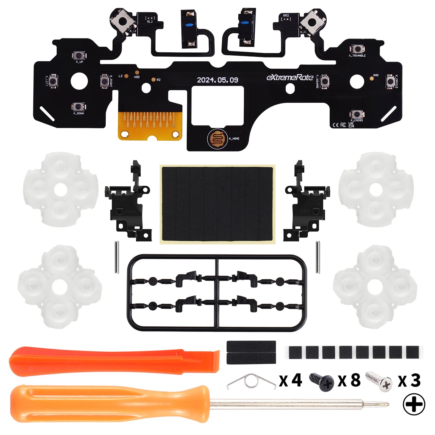 eXtremeRate PS5 Controller Clicky Kit V2 With Micro Switch