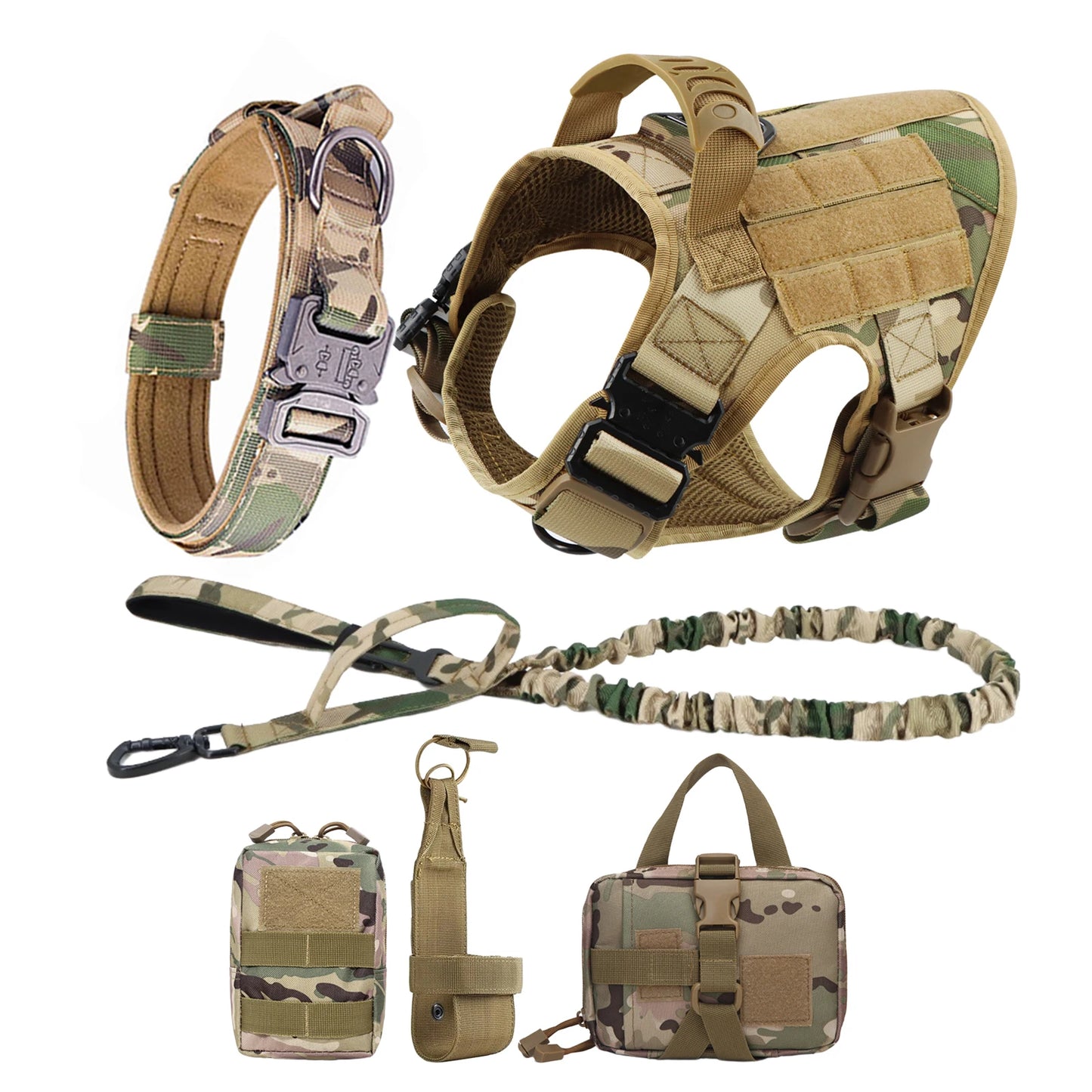 PETRAVELCN Dog Harness Vest And Leash Set For Training And Walking
