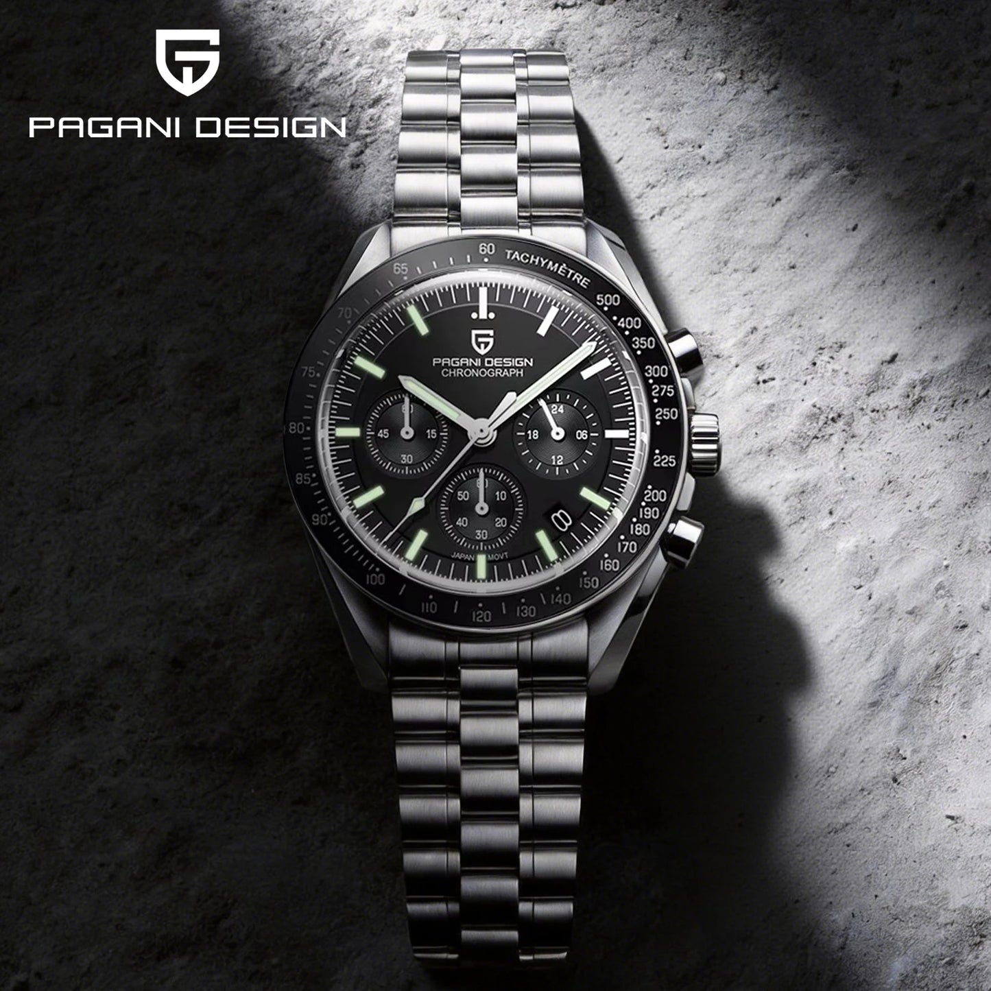 PAGANI DESIGN Luxury Quartz Chronograph Watch For Men