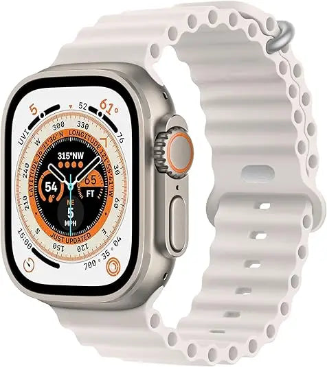 Hiwear Smartwatch With Case And Seven Bands Bluetooth Calling Fitness Tracker