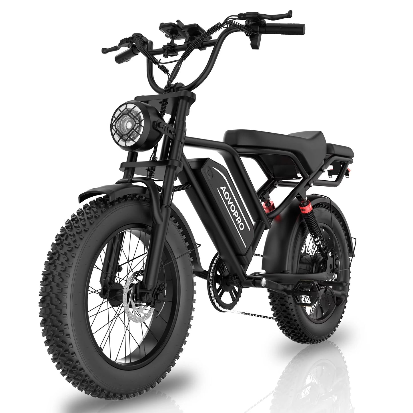 AOVOPRO AP20 Electric Fat Tire Bike 1500W All Terrain