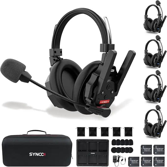 SYNCO XTALK XMAX Wireless Intercom Headset for Event Production