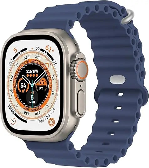 Hiwear Smartwatch With Case And Seven Bands Bluetooth Calling Fitness Tracker