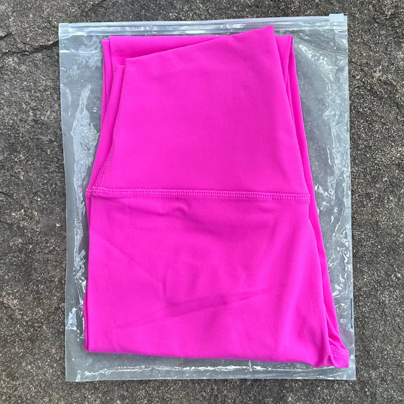 Women High Waist Yoga Leggings Breathable Nylon Tights