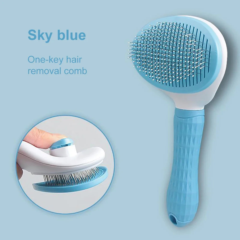 Dog Hair Remover Brush Grooming Comb For Dogs And Cats