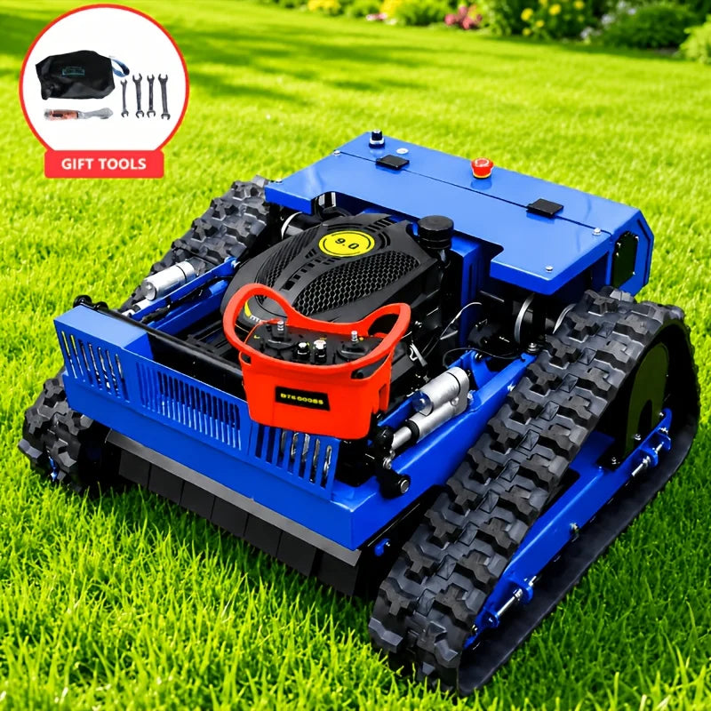 Efficient Remote Start Smart Lawn Mower For Steep Slopes