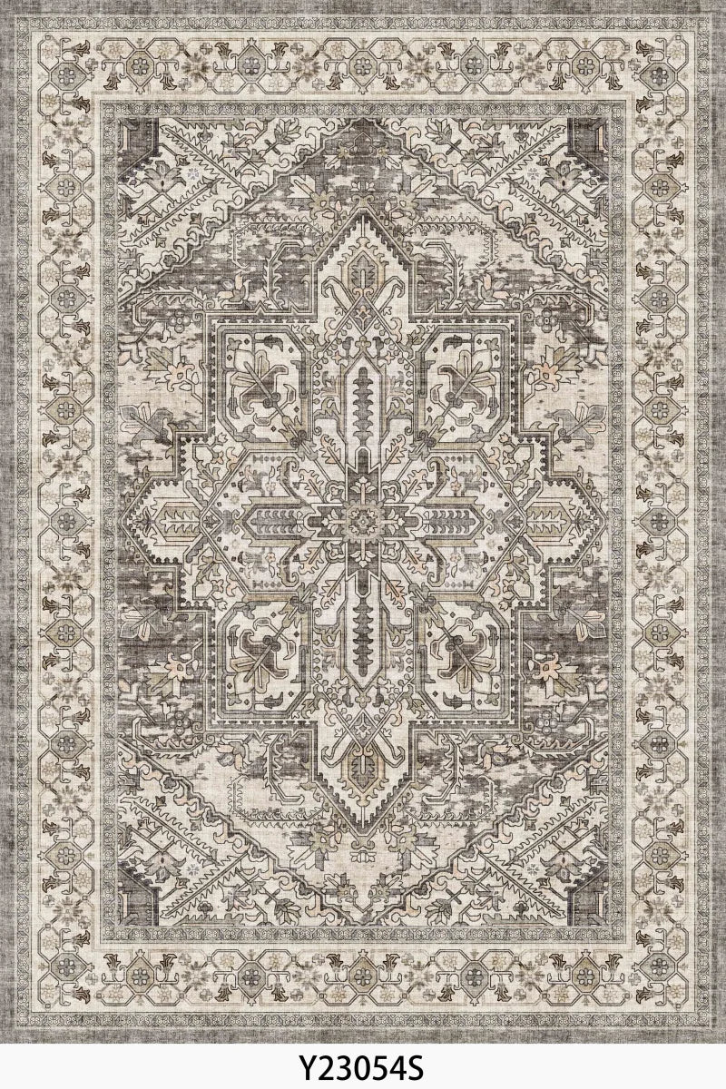 NONED Kilim Wool Silk Turkish Persian Rug Geometric Living Room