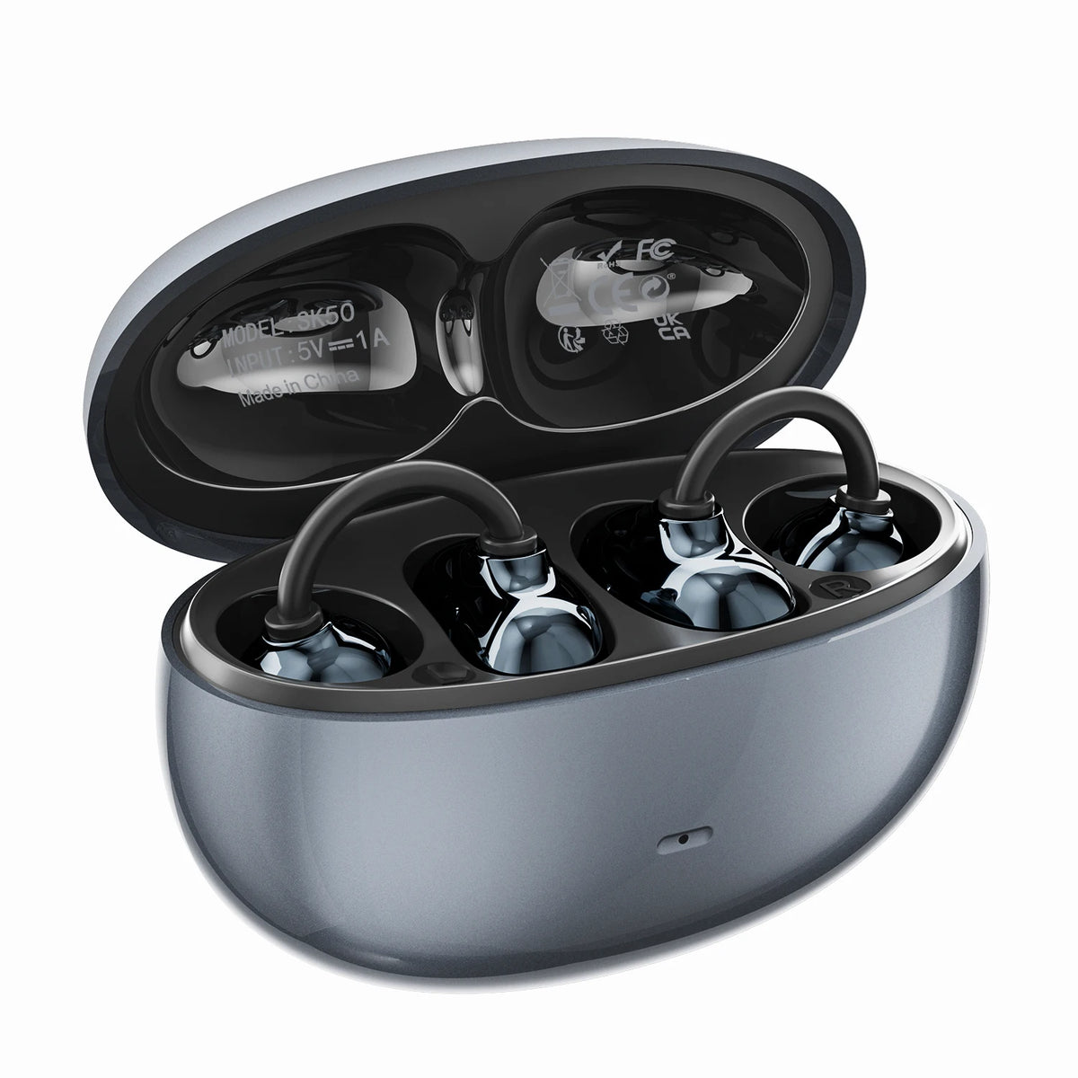 Insonixn Open Ear Clip Headphones Wireless Bluetooth With Mic