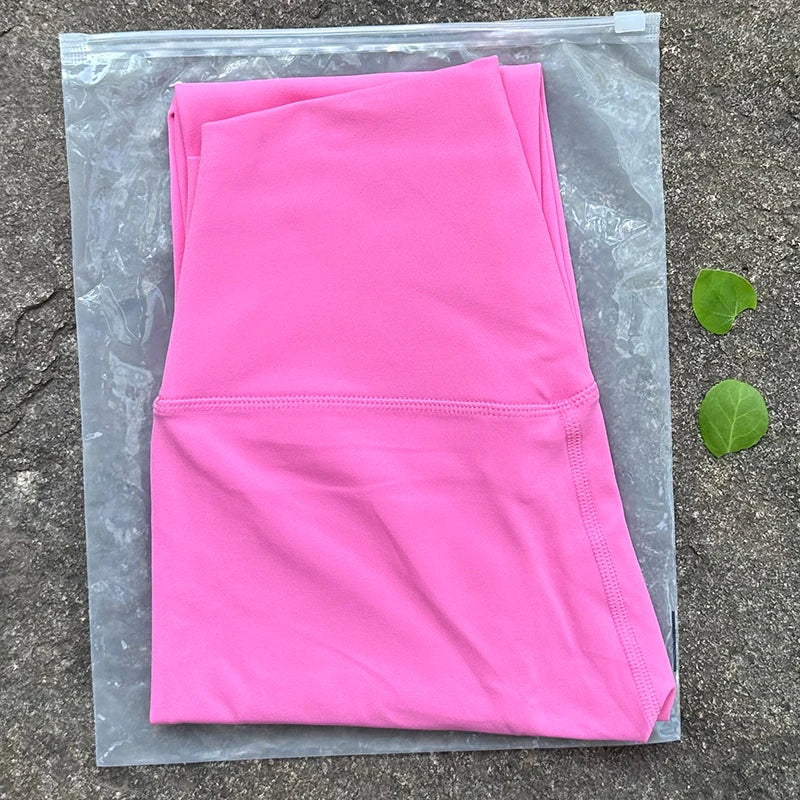 Women High Waist Yoga Leggings Breathable Nylon Tights