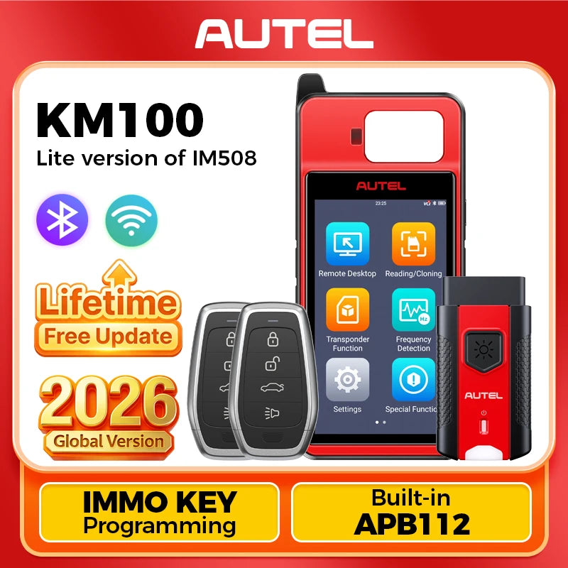 Autel MaxiIM KM100 Key Fob Programmer Immobilizer Tool
