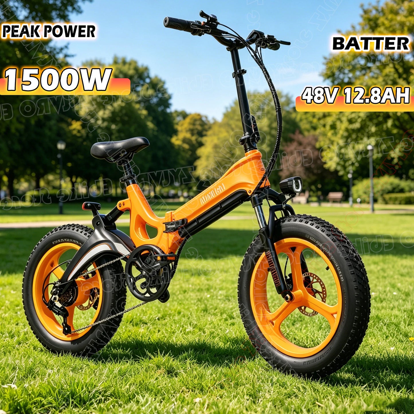 MIHOGO NX Electric Bike For Adults Peak 1500W 12.8Ah 48V