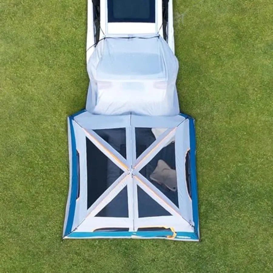 SUV Tent for Camping With Rainfly, Easy Setup Tailgate Shelter