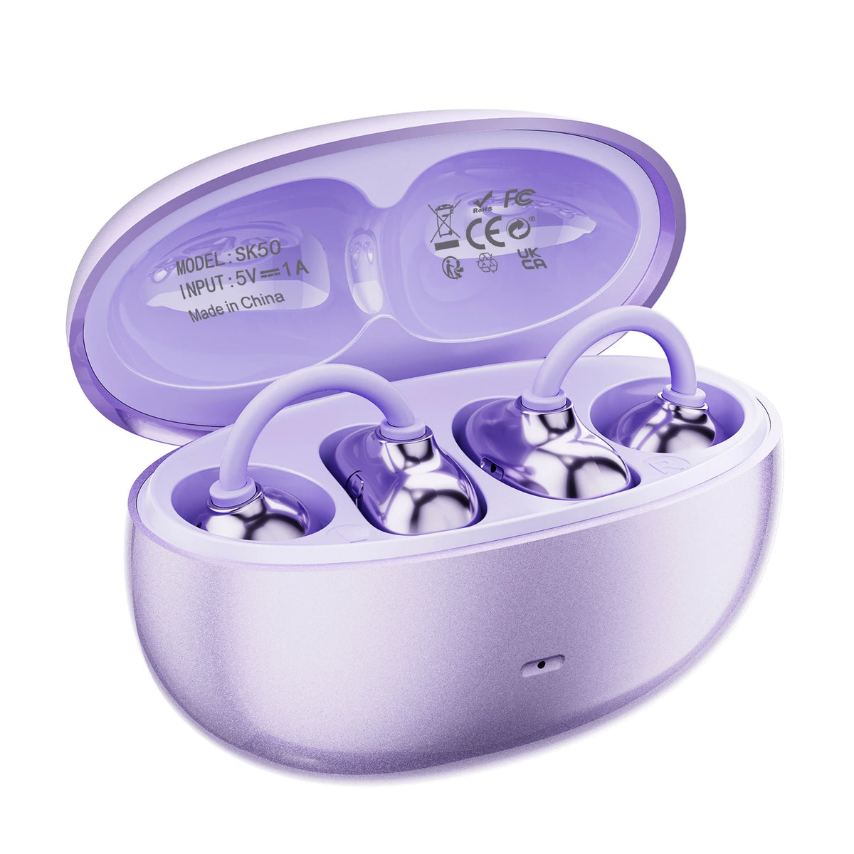 Insonixn Open Ear Clip Headphones Wireless Bluetooth With Mic