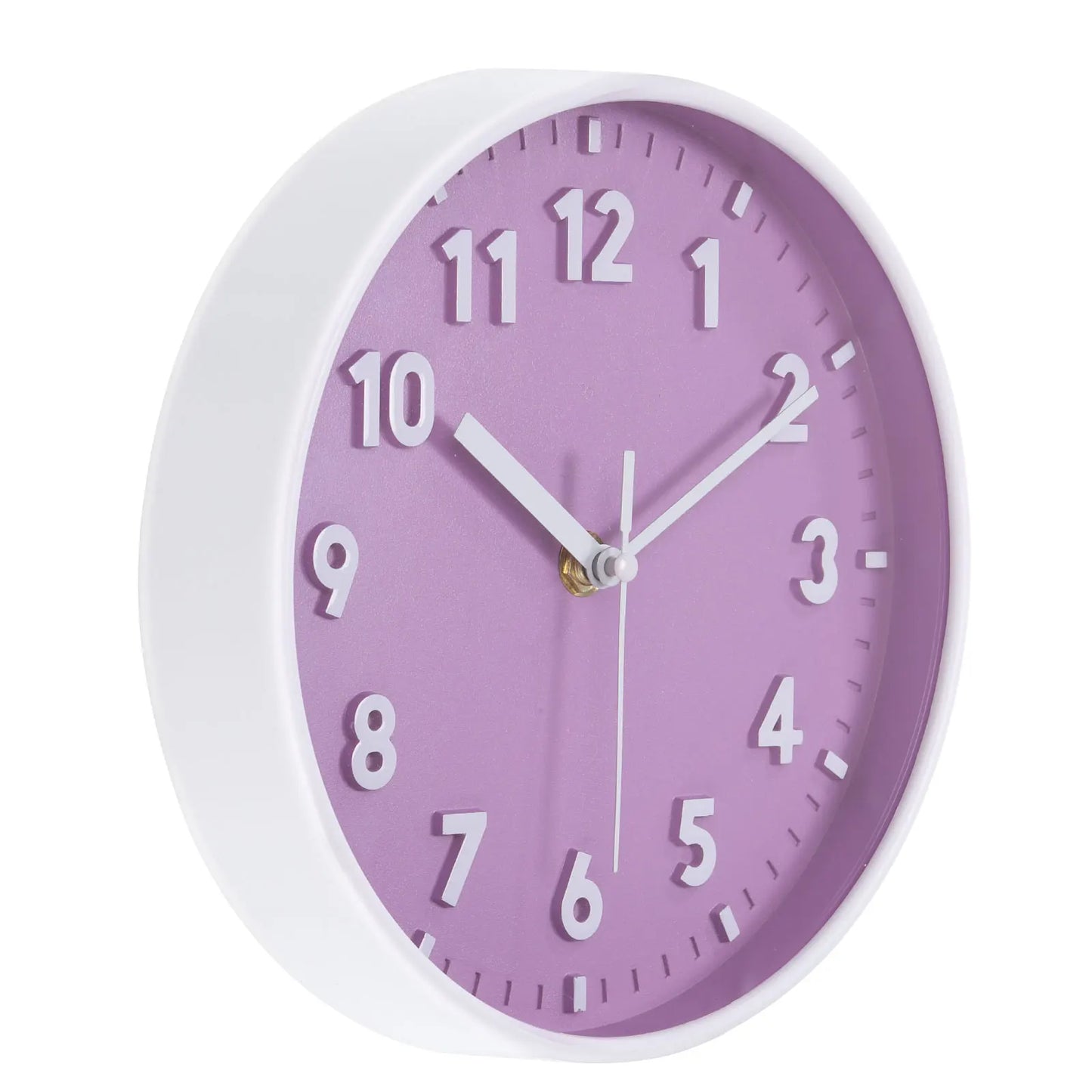 UXCELL Wall Clock Quartz Battery Operated Silent Non-Ticking