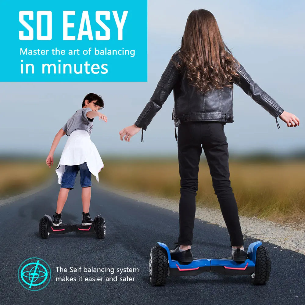 Warrior Off-Road Self-Balancing Scooter With Music Speaker LED