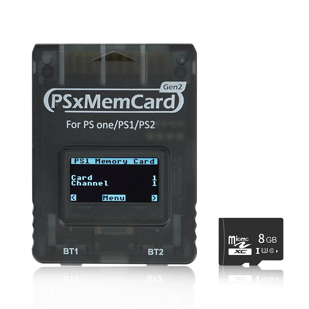 BitFunx PSxMemCard Gen2 SD2PSX With MicroSD Card For PlayStation