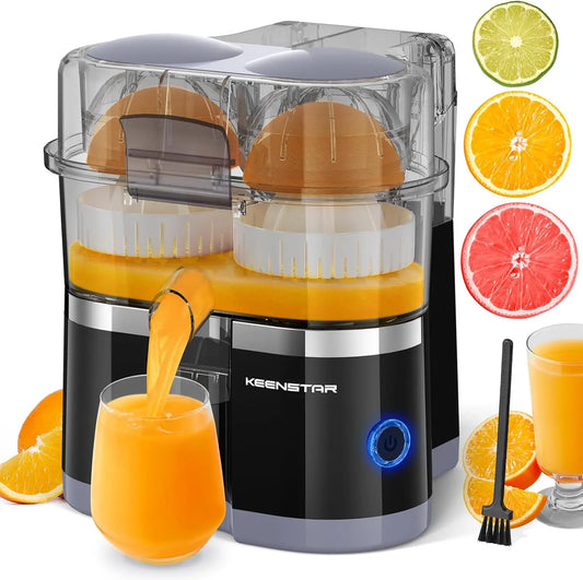 Dual-Head Electric Citrus Juicer