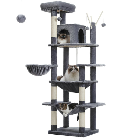 PAWZ Road Cat Tree Tower For Indoor Cats Multi Level