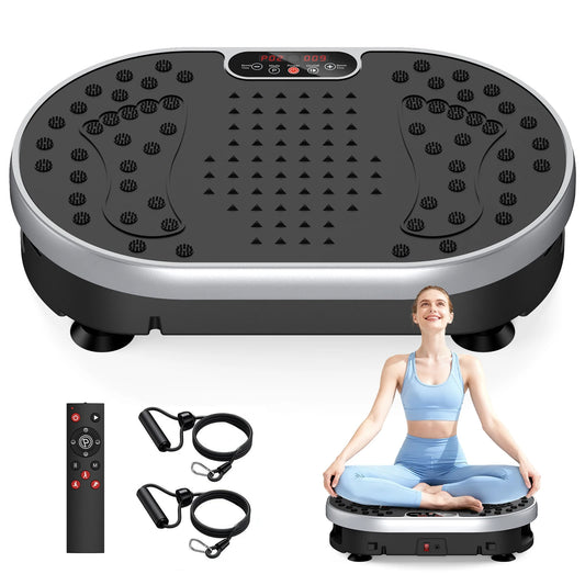 HTMM Vibration Plate Exercise Machine With 120 Speed Levels
