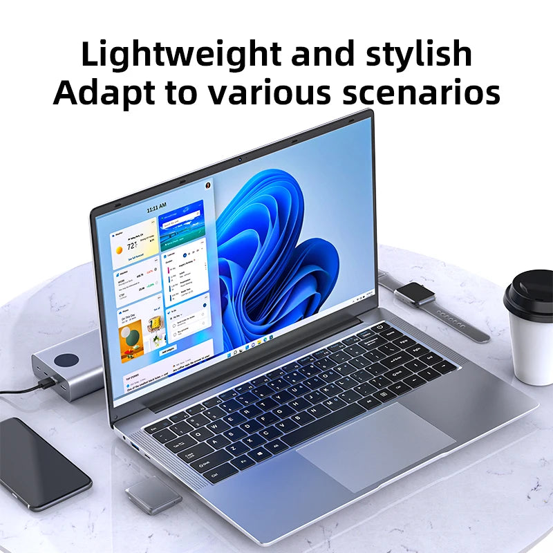 Xia Man Windows 11 Laptop Computer With Intel A3950 Processor