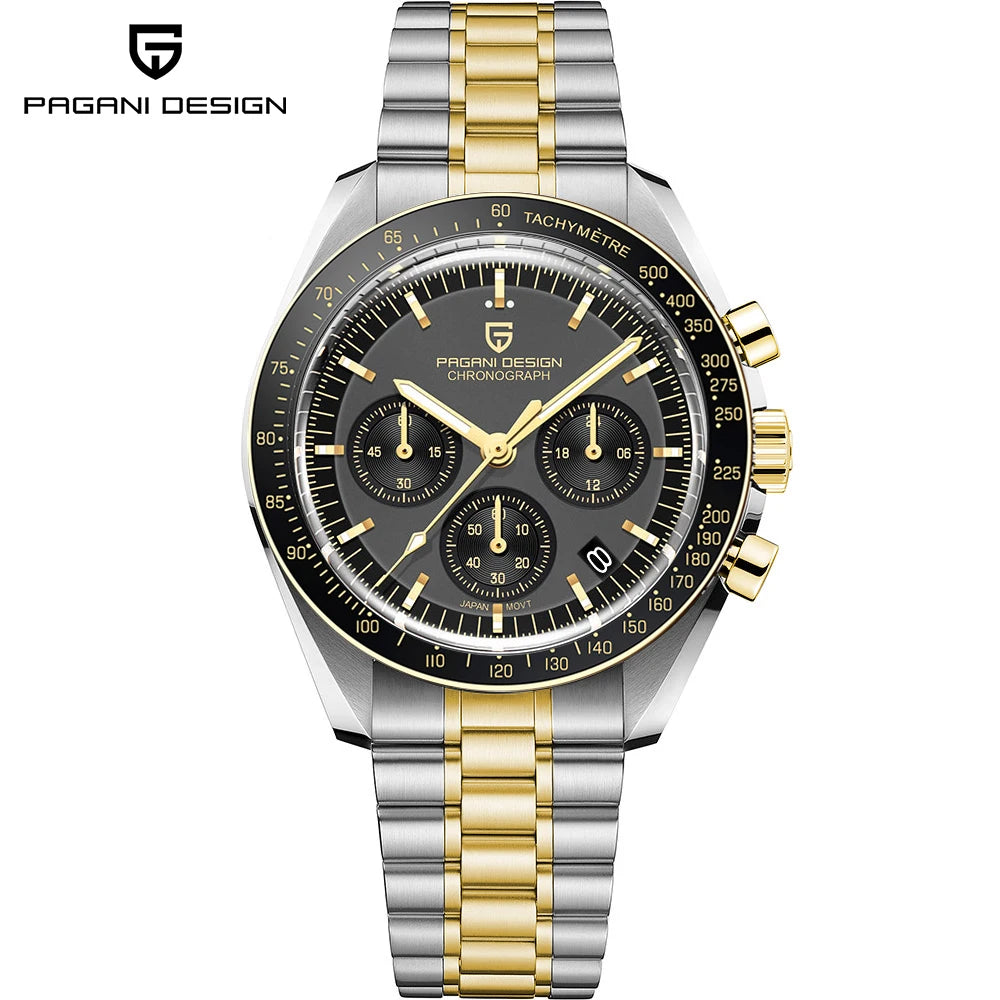 PAGANI DESIGN Luxury Quartz Chronograph Watch For Men