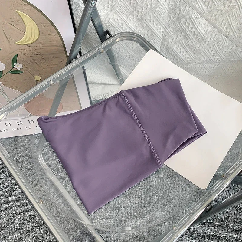 Zhumu Gym Women High Waist Yoga Leggings Breathable Quick Dry