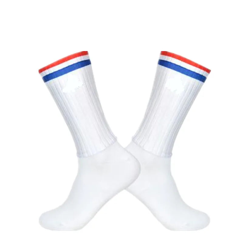Whiteline Aero Anti Slip Silicone Summer Cycling Socks For Men