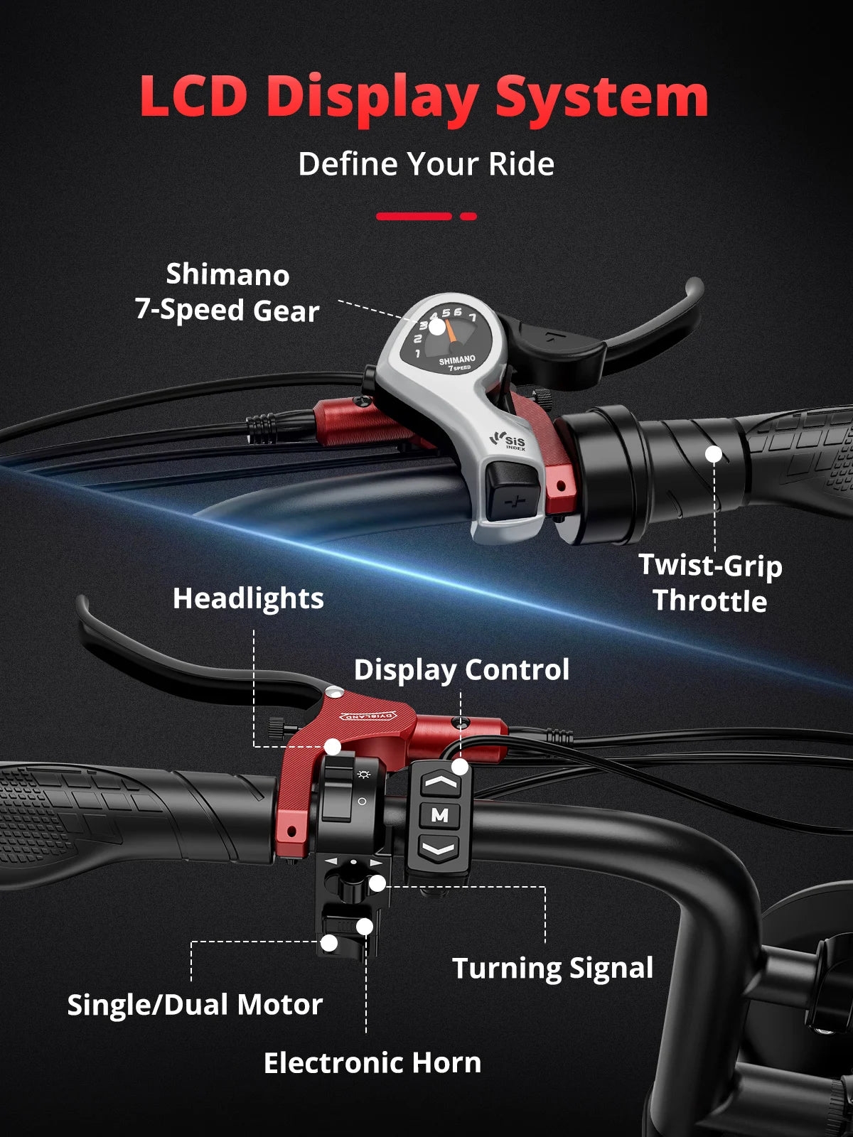 AMYET S8 Electric Bike Dual Motor 2000W
