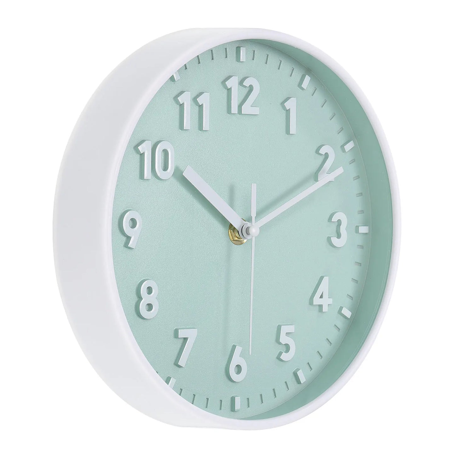 UXCELL Wall Clock Quartz Battery Operated Silent Non-Ticking