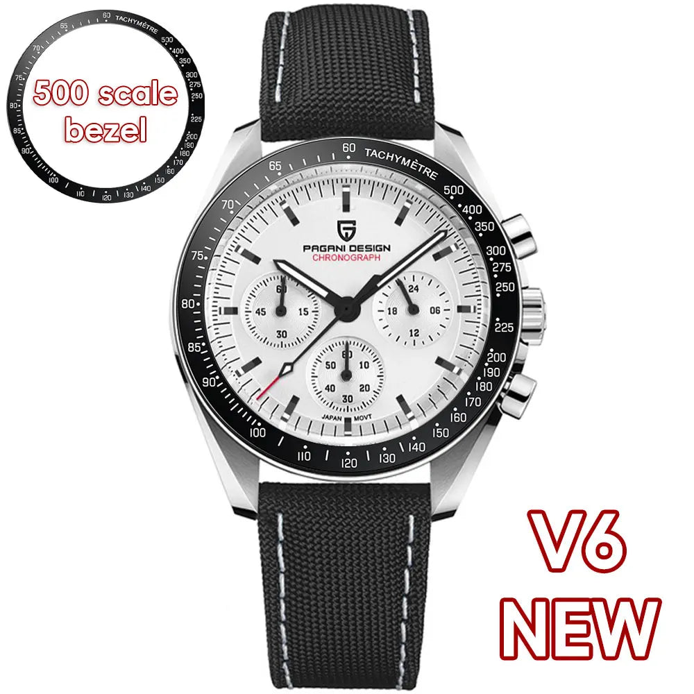 PAGANI DESIGN Luxury Quartz Chronograph Watch For Men