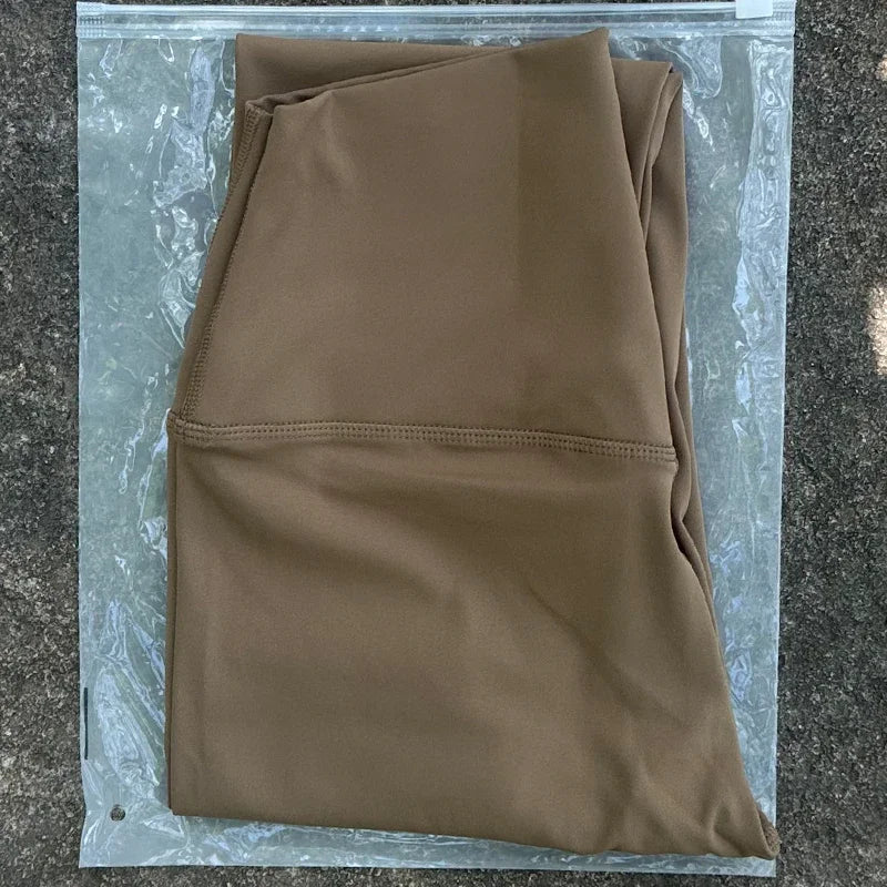Women High Waist Yoga Leggings Breathable Nylon Tights