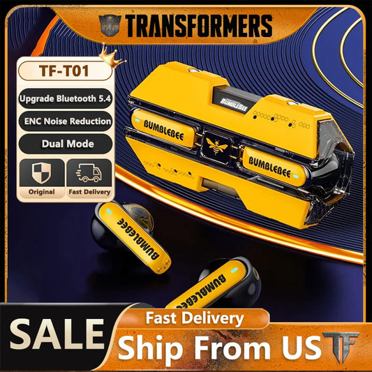 Transformers TF-T01 Gaming Earphones Bluetooth 5.3