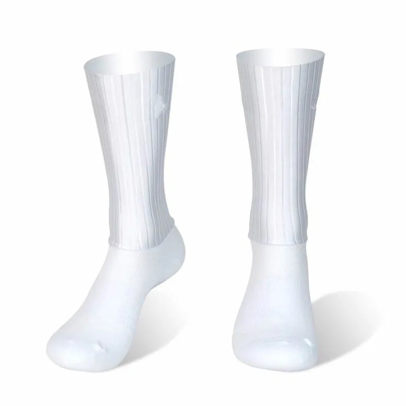 Whiteline Aero Anti Slip Silicone Summer Cycling Socks For Men