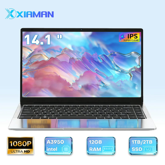 Xia Man Windows 11 Laptop Computer With Intel A3950 Processor