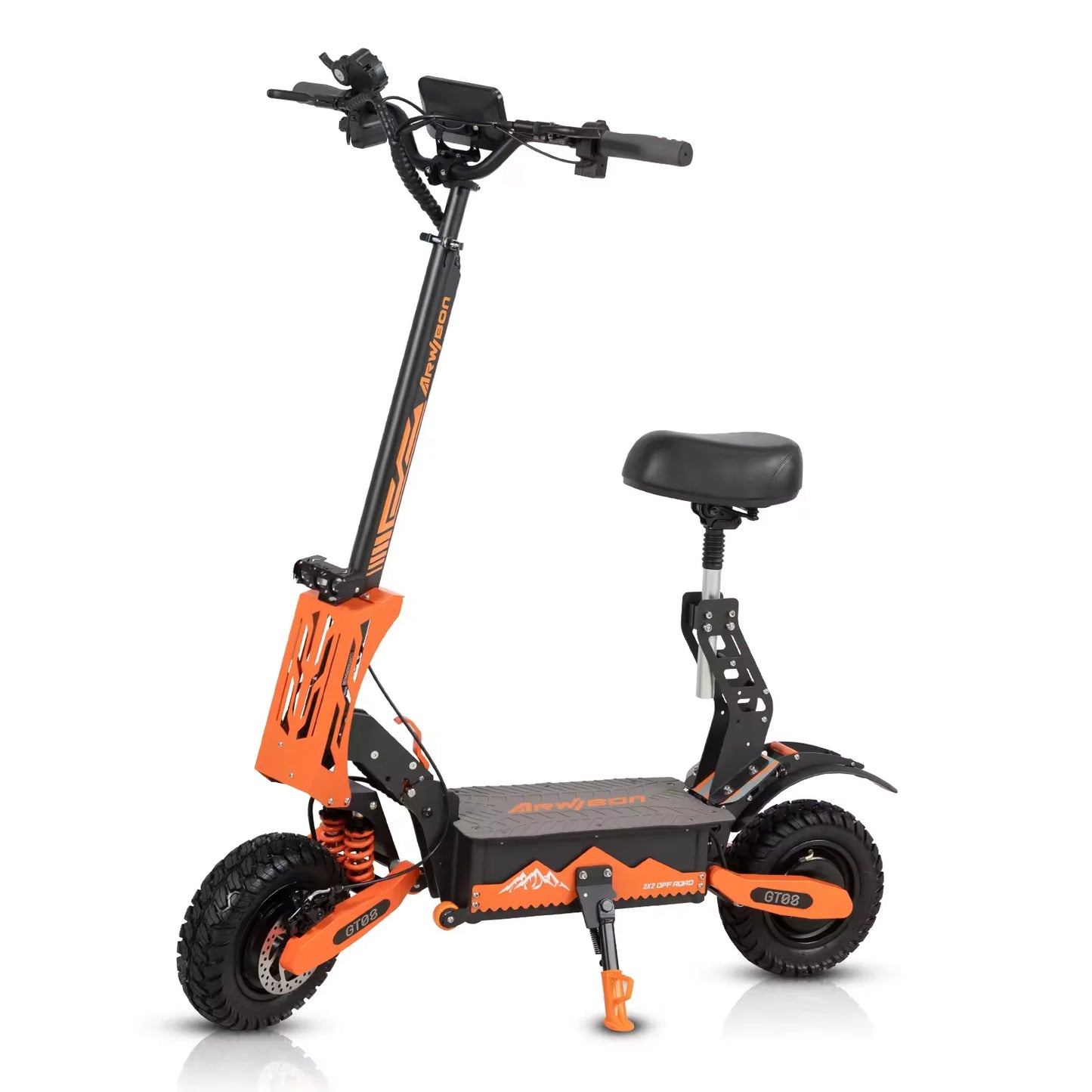 Arwibon 5600W Dual Motor Electric Scooter Folding Off-Road 46MPH