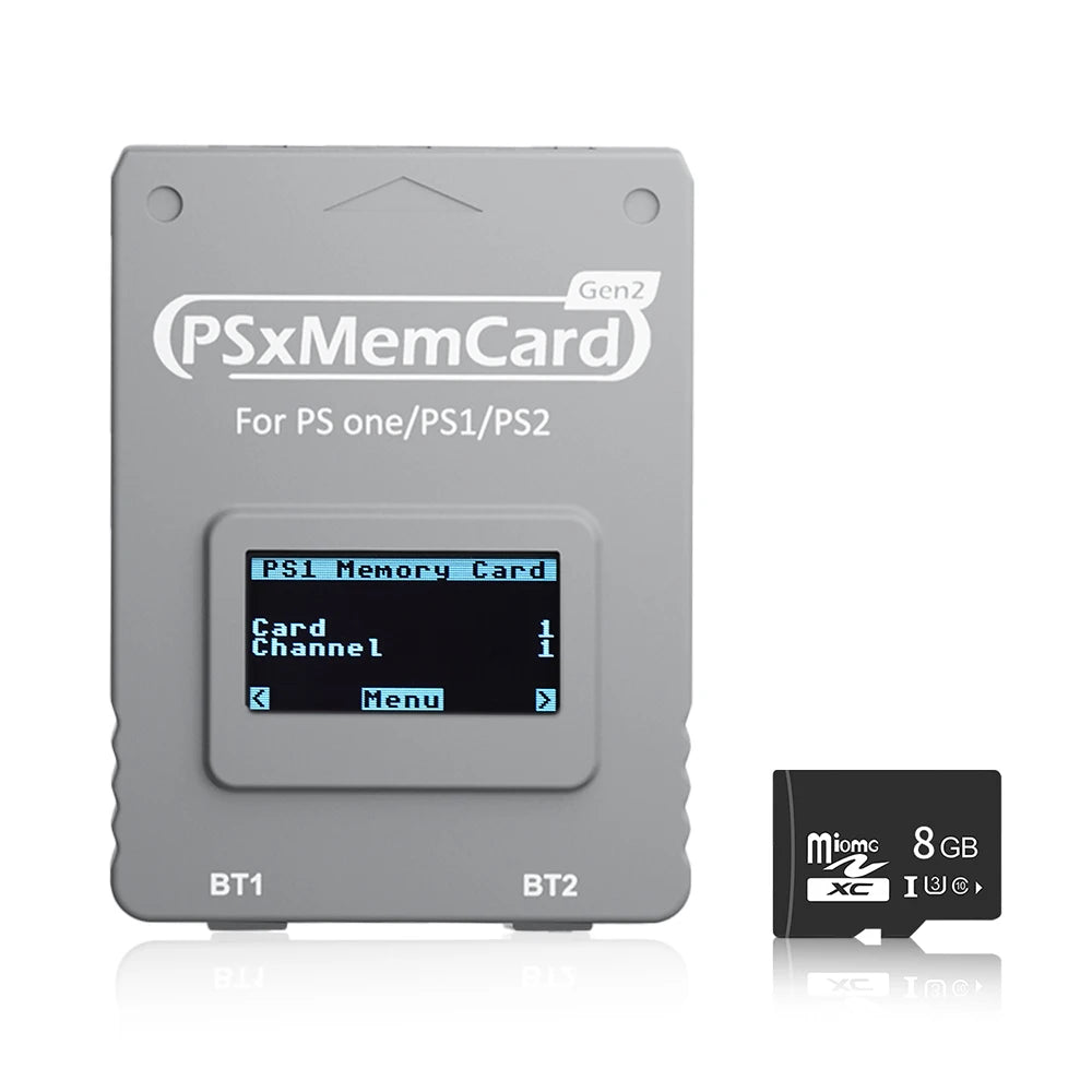 BitFunx PSxMemCard Gen2 SD2PSX With MicroSD Card For PlayStation