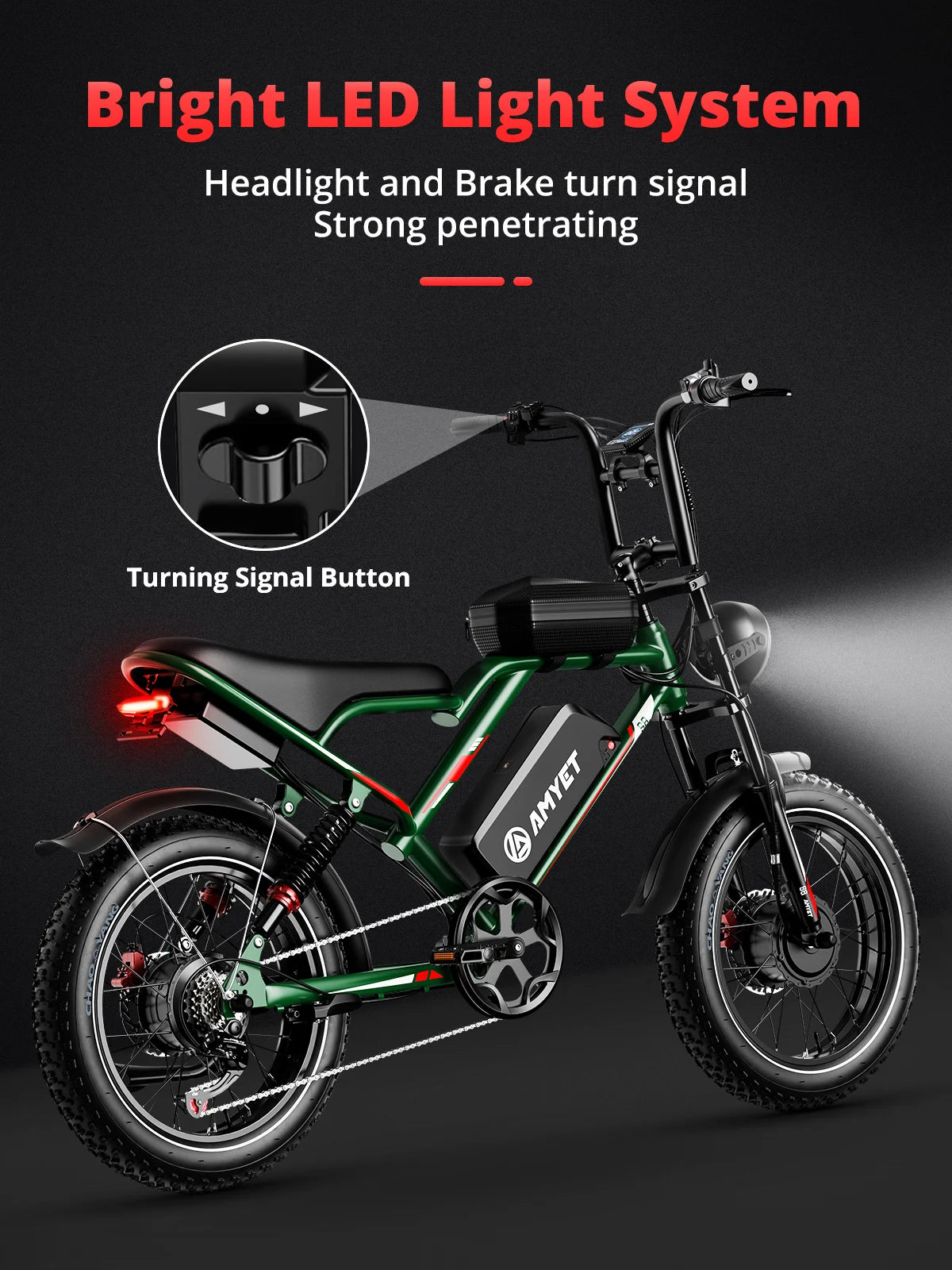 AMYET S8 Electric Bike Dual Motor 2000W