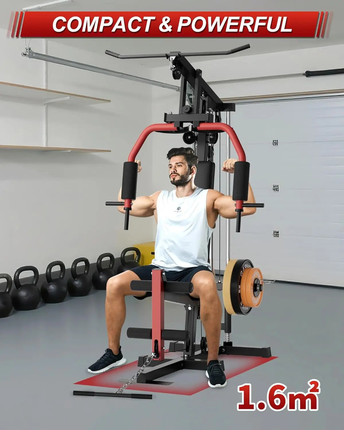 HiMISS Comprehensive All In One Home Gym System For Body