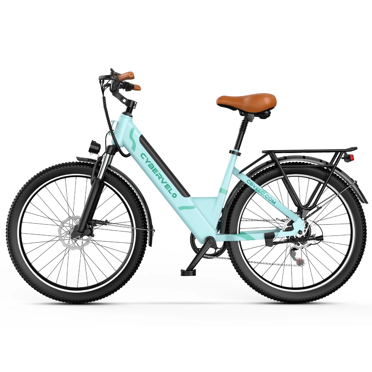 CYBERVELO EK2 Urban Commute Ebike 48V 1000W Peak Motor