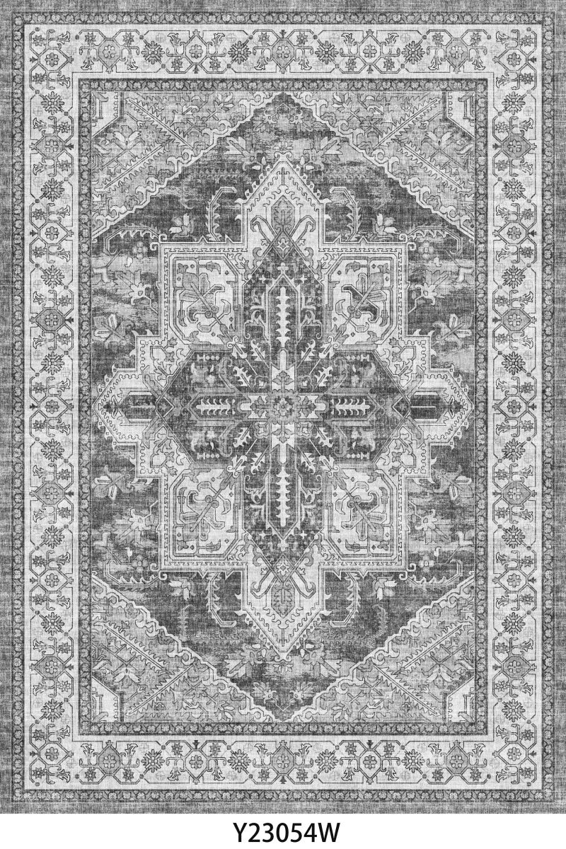 NONED Kilim Wool Silk Turkish Persian Rug Geometric Living Room