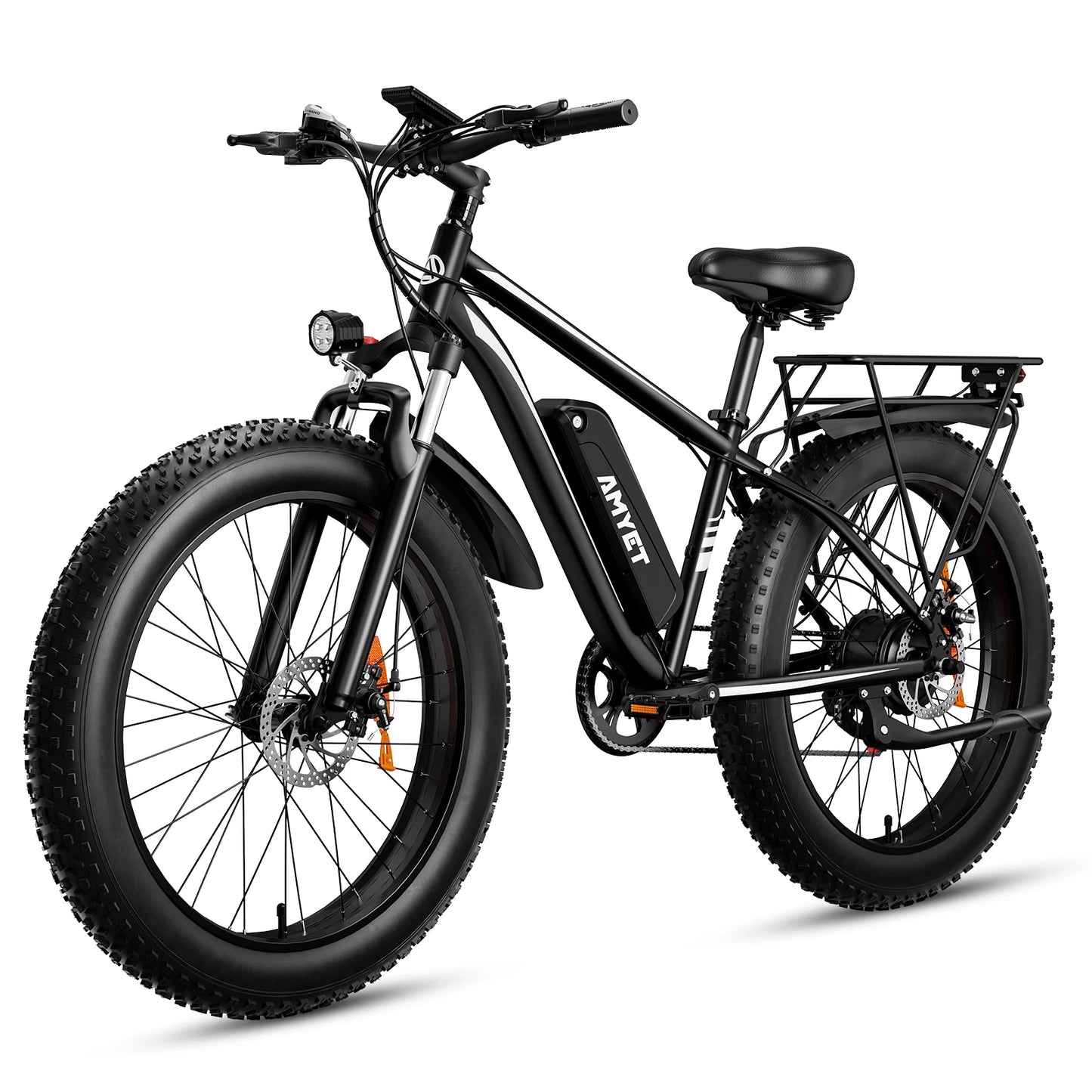 AMYET EB26 Electric Bike 1500W 48V 15Ah Fat Tire Mountain