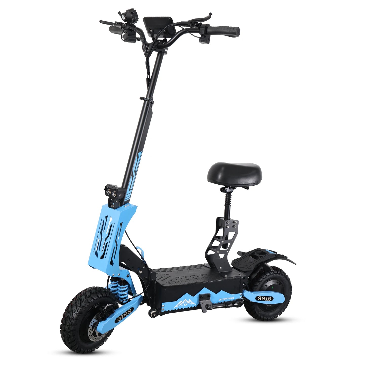 Arwibon 5600W Dual Motor Electric Scooter Folding Off-Road 46MPH