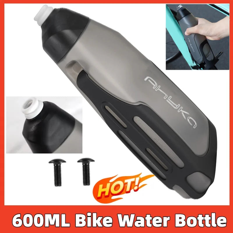 APWIKOGER Bicycle Aerodynamic Water Bottle Bracket Set Direct Jet Spout
