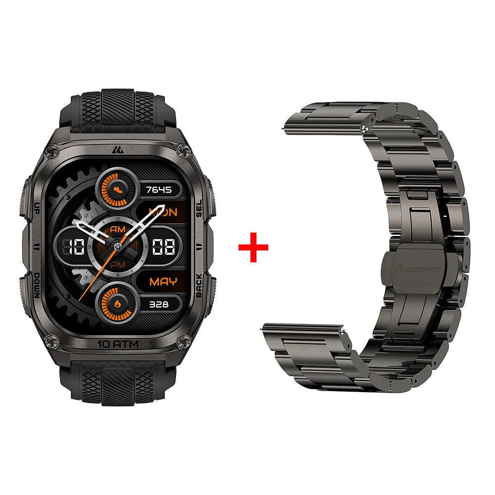 KOSPET Tank M4 Smartwatch With GPS 10ATM Waterproof