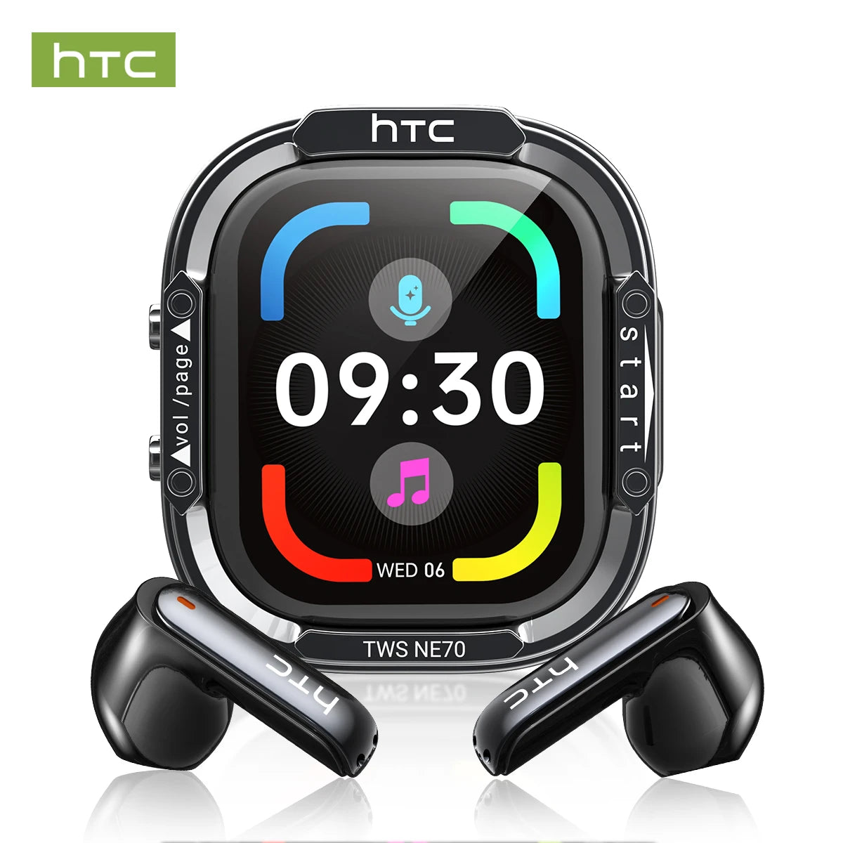 HTC Wireless Headphones NE70 Bluetooth Earphones With AI Translator