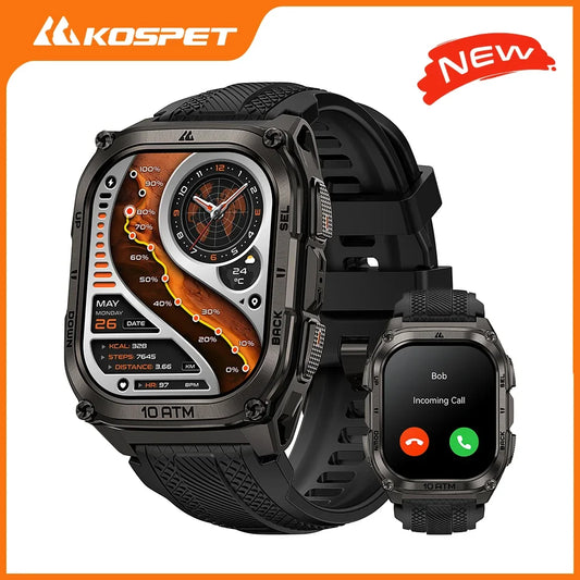 KOSPET Tank M4 Smartwatch With GPS 10ATM Waterproof